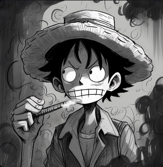 Luffy creepy